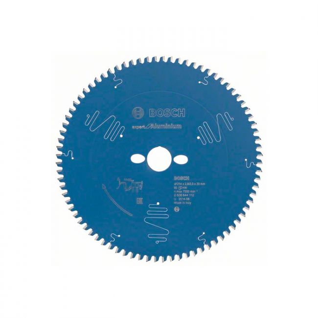 Диск пильный по алюминию Bosch 254x30x80T Expert for Aluminium (2608644112)