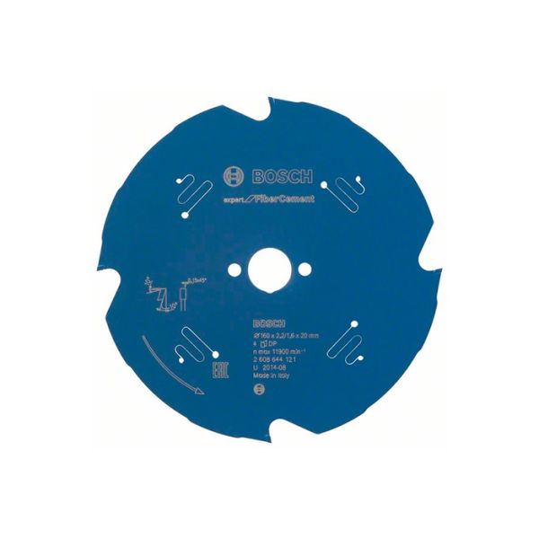 Диск пильный по гипсокартону Bosch Expert for FiberCement 160x20 мм-4T (2608644121)