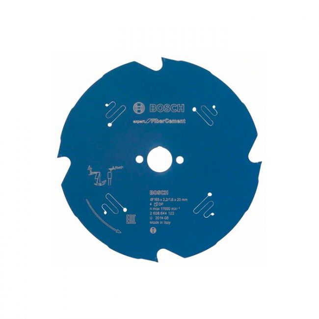 Диск пильный по гипсокартону Bosch Expert for FiberCement 165x20 мм-4T (2608644122)