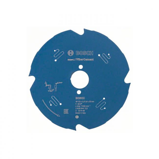 Диск пильный по гипсокартону Bosch Expert for FiberCement 170x30 мм-4T (2608644123)