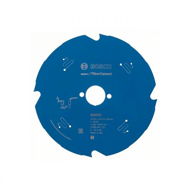 Диск пильный по гипсокартону Bosch Expert for FiberCement 190x30 мм-4T (2608644125)