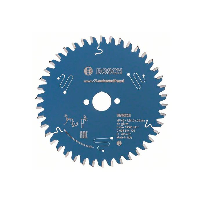 Диск пильный по ламинату Bosch Expert for Laminated Panel 140x20 мм-42T (2608644126)