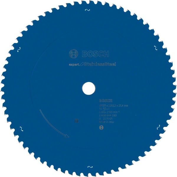 Пиляльний диск Bosch Expert for Stainless Steel 355x25.4x2.2/2.5 мм 70 зубців (2608644283)