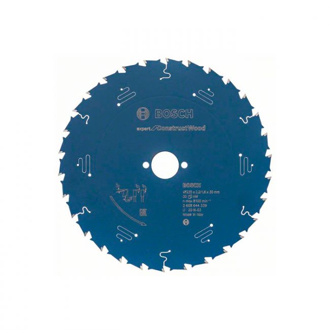 Диск пильный по дереву Bosch 235x30x30T Expert for Construct Wood (2608644339)