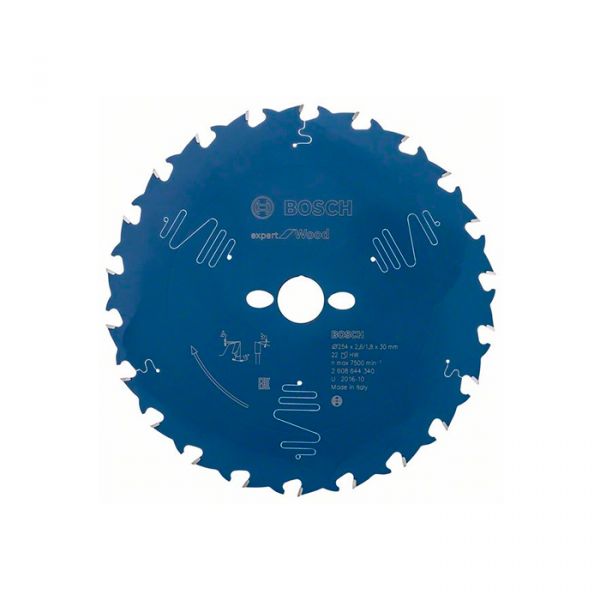 Диск пильный по дереву Bosch 254x30x22T Expert for Wood (2608644340)