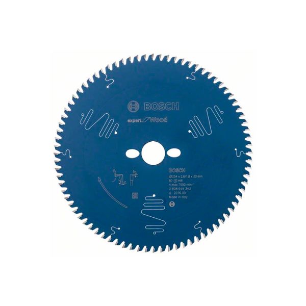 Диск пильный по дереву Bosch 254x30x80T Expert for Wood (2608644343)
