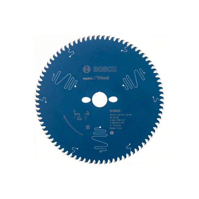 Диск пильный по дереву Bosch 254x30x80T Expert for Wood (2608644343)