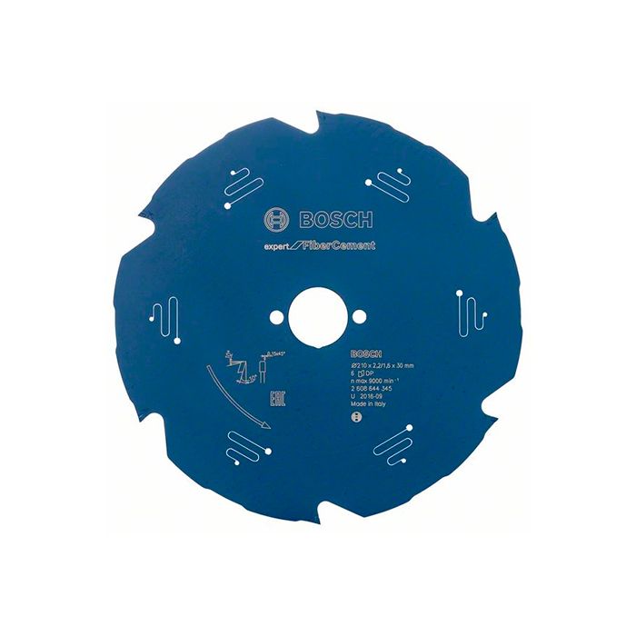 Диск пильный по фиброцементу Bosch 210x30x6T Expert for Fiber Cement (2608644345)