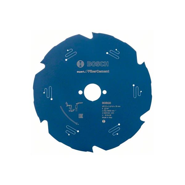 Диск пильный по фиброцементу Bosch 210x30x6T Expert for Fiber Cement (2608644345)