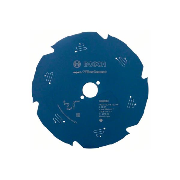 Диск пильный по фиброцементу Bosch 230x30x6T Expert for Fiber Cement (2608644347)