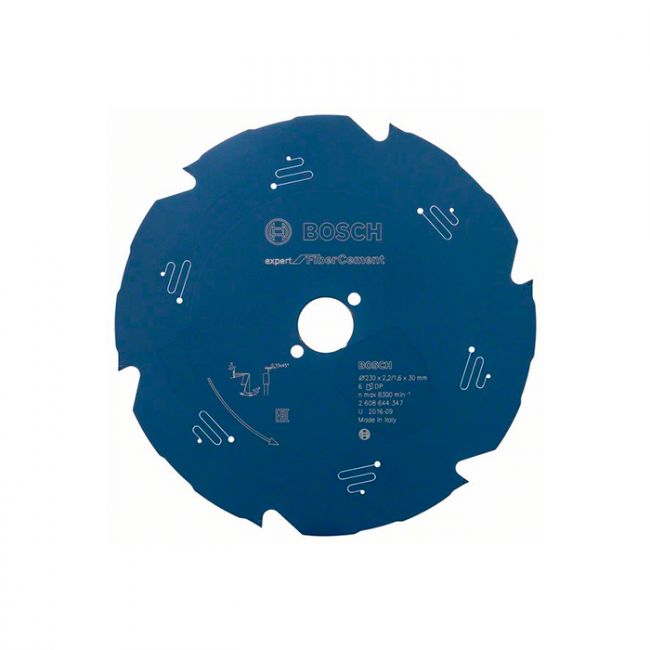 Диск пильный по фиброцементу Bosch 230x30x6T Expert for Fiber Cement (2608644347)