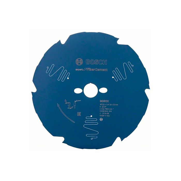 Диск пильный по фиброцементу Bosch 250x30x6T Expert for Fiber Cement (2608644349)