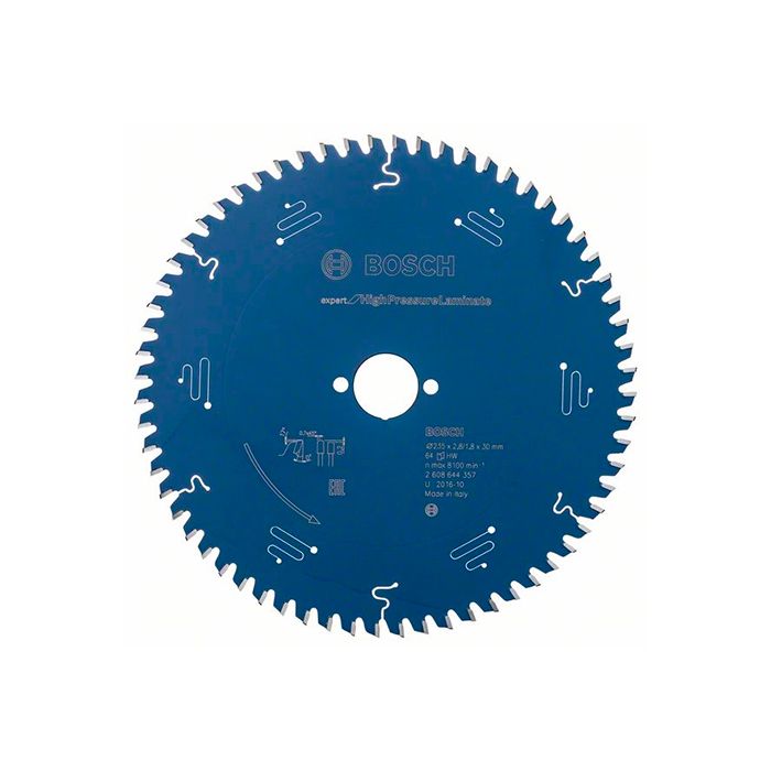 Диск пильный по ламинату Bosch 235x30/25.4x64T Expert for High-Pressure Laminate (2608644357)