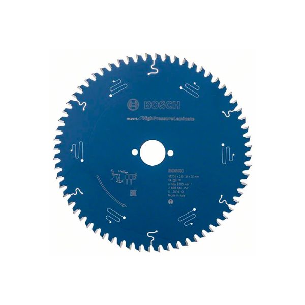 Диск пильный по ламинату Bosch 235x30/25.4x64T Expert for High-Pressure Laminate (2608644357)