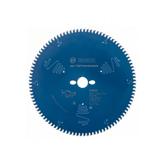 Диск пильный по ламинату Bosch 300x30/25.4x96T Expert for High-Pressure Laminate (2608644362)