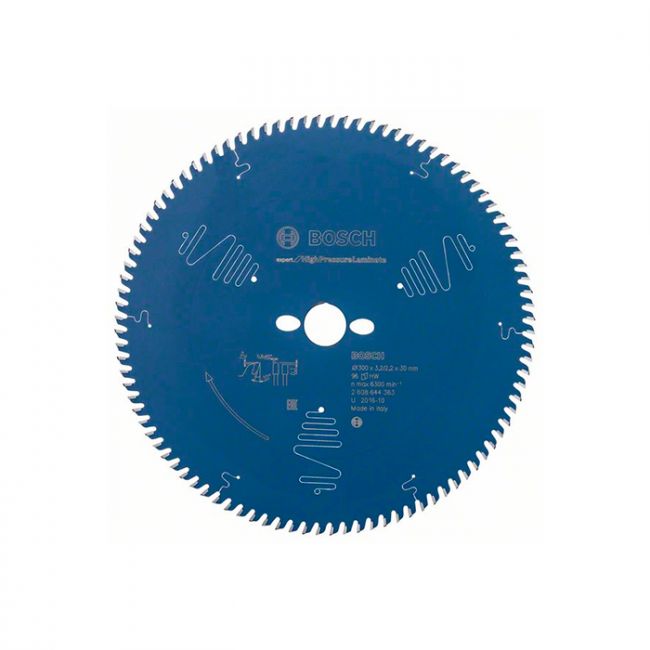 Диск пильный по ламинату Bosch 300x30/25.4x96T Expert for High-Pressure Laminate (2608644363)
