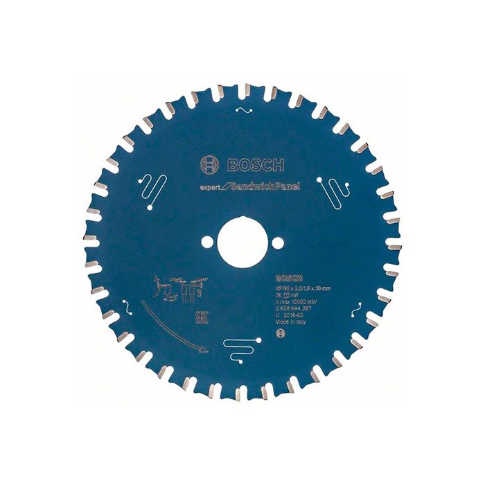 Диск пильный по сэндвич-панелям Bosch 190x30x36T Expert for Sandwich Pane (2608644367)