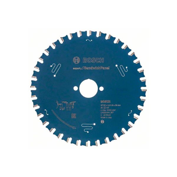Диск пильный по сэндвич-панелям Bosch 190x30x36T Expert for Sandwich Pane (2608644367)