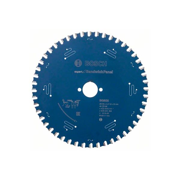 Диск пильный по сэндвич-панелям Bosch 230x30x48T Expert for Sandwich Pane (2608644368)