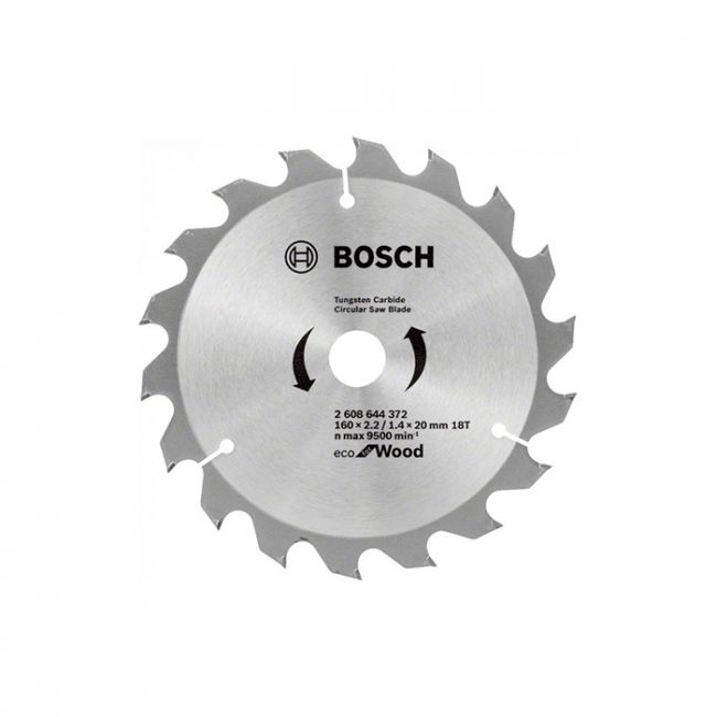 Пиляльний диск Bosch ECO WO 160x20/16 18 зуб. (2608644372)