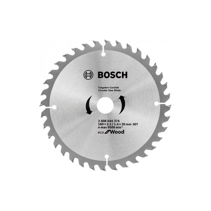 Пиляльний диск Bosch ECO WO 160x20/16 36 зуб. (2608644374)