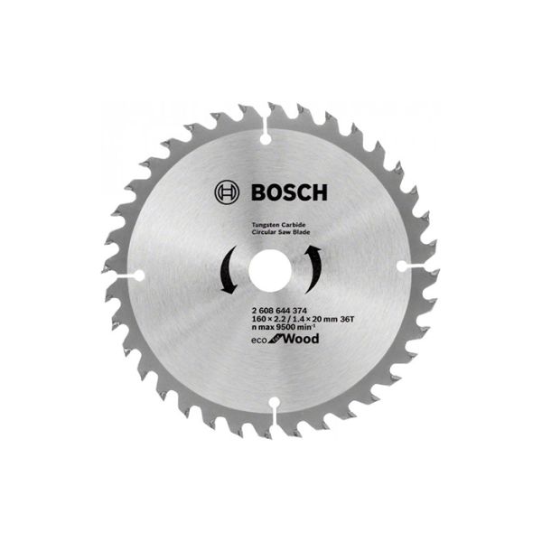 Пиляльний диск Bosch ECO WO 160x20/16 36 зуб. (2608644374)