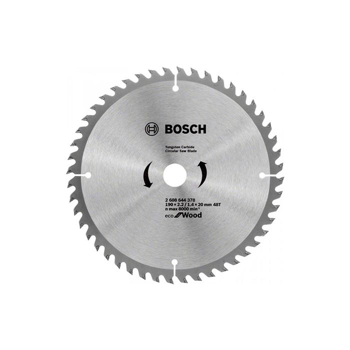 Пильный диск Bosch ECO WO 190x20/16 48 зуб. (2608644378)