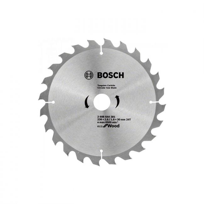 Пиляльний диск Bosch ECO WO 230x30 24 зуб. (2608644381)