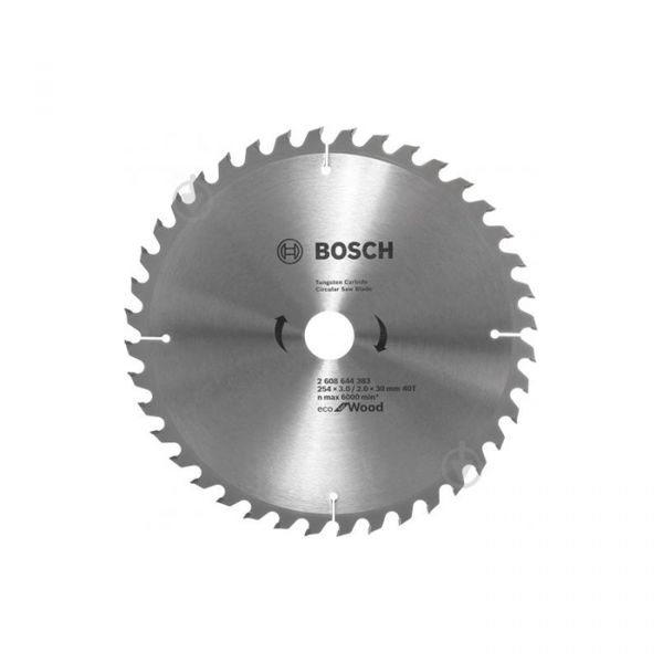 Пильный диск Bosch ECO WO 254x30 40 зуб. (2608644383)