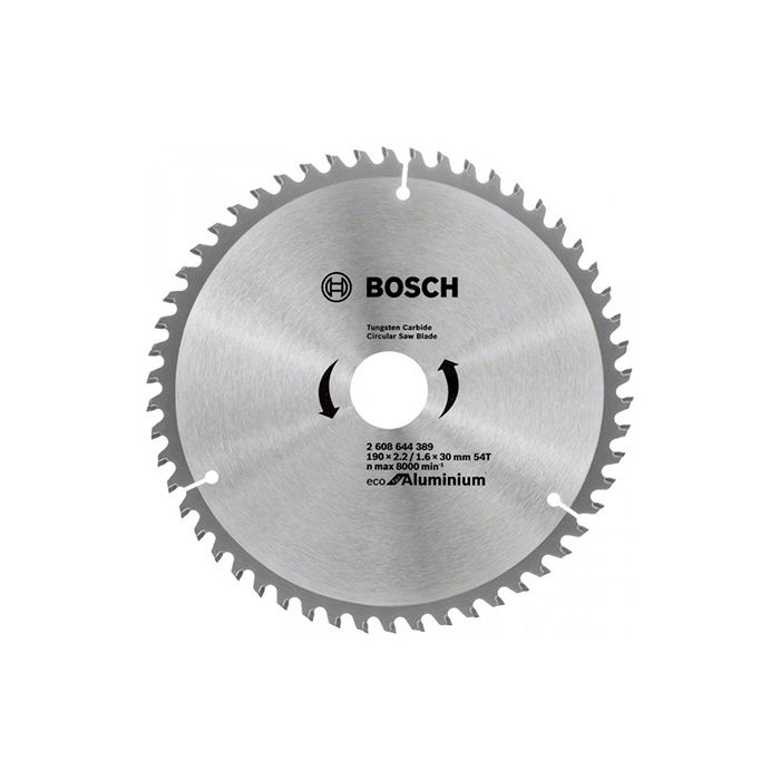 Пильный диск Bosch ECO ALU/Multi 190x30 54 зуб. (2608644389)