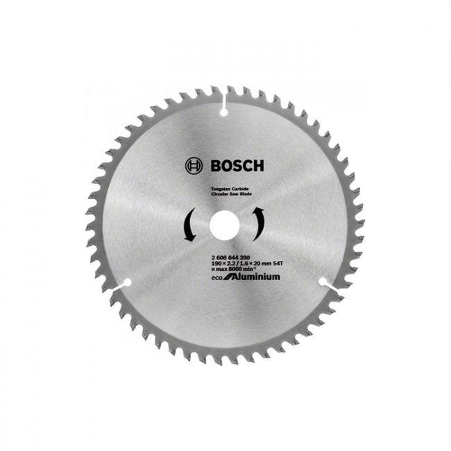 Пиляльний диск Bosch ECO ALU/Multi 190x20/16 54 зуб. (2608644390)