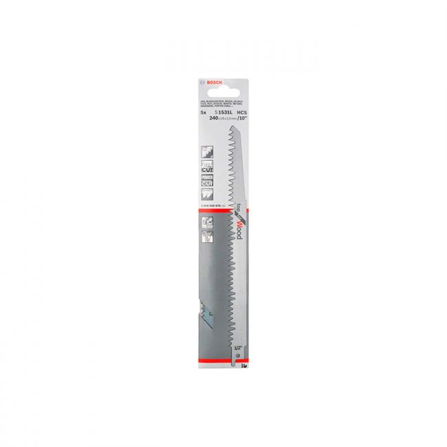 Пильне полотно по дереву Bosch S 1531 L (5 шт.) (2608650676)