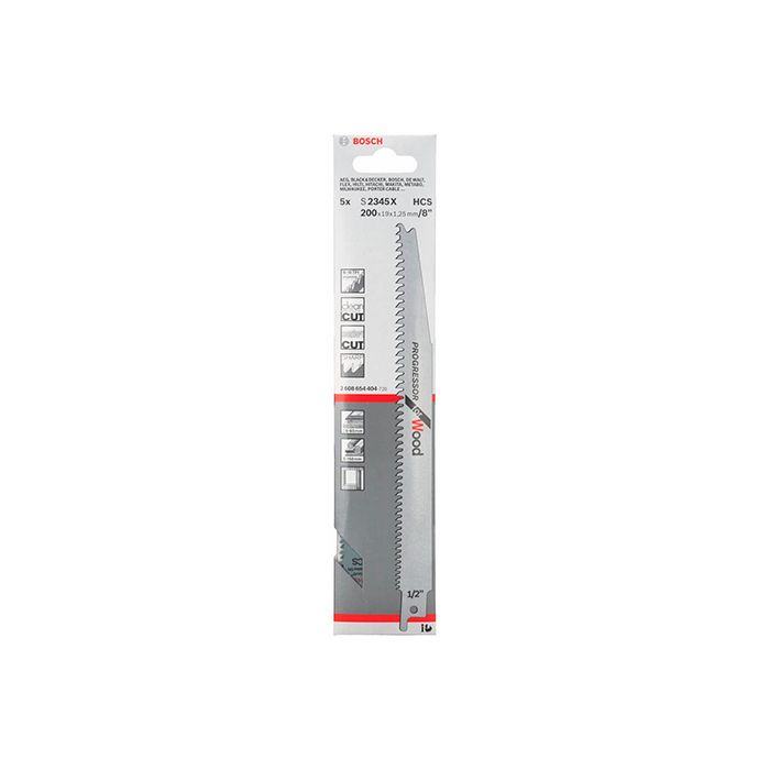 Пильное полотно по дереву Bosch S 2345 X (5 шт.) (2608654404)