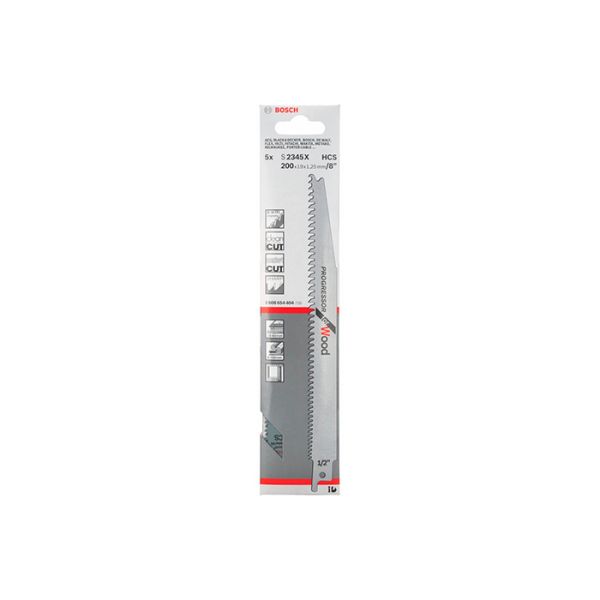 Пильное полотно по дереву Bosch S 2345 X (5 шт.) (2608654404)
