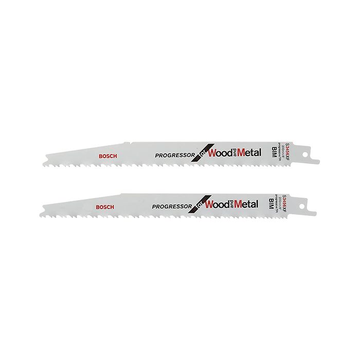 Пильное полотно по дереву с гвоздями Bosch S 3456 XF (2 шт.) (2608654405)
