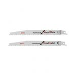 Пильное полотно по дереву с гвоздями Bosch S 3456 XF (2 шт.) (2608654405)