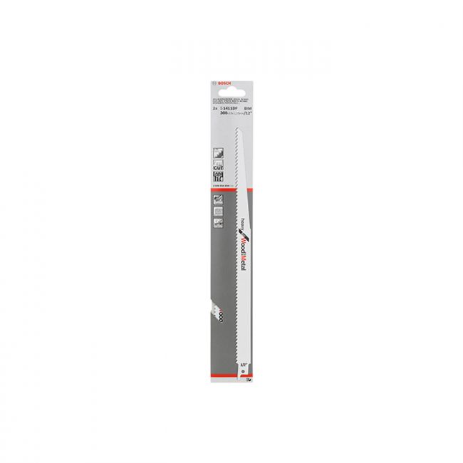 Пильне полотно з цвяхами Bosch S 1411 DF (2 шт.) (2608654834)