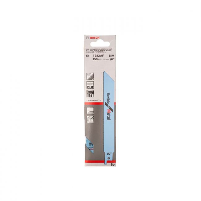 Пильное полотно по металлу Bosch S 922 AF (5 шт.) (2608656013)
