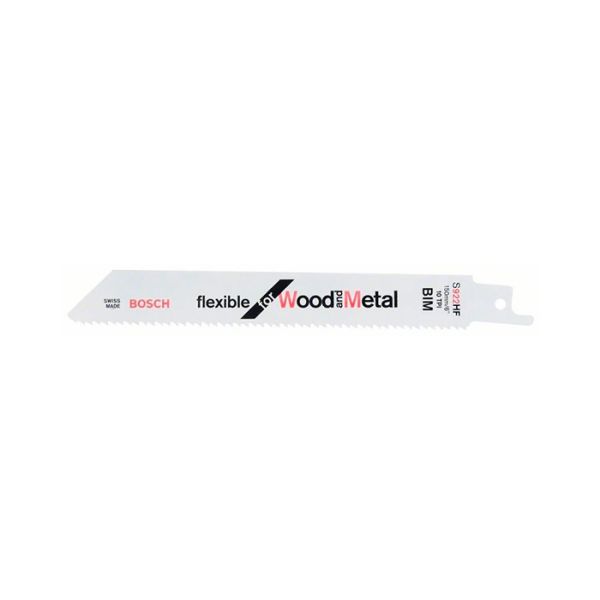 Пильное полотно по дереву с гвоздями Bosch S 922 HF (5 шт.) (2608656016)
