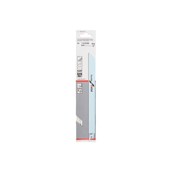 Пильное полотно по металлу Bosch S 1122 BF (5 шт.) (2608656019)