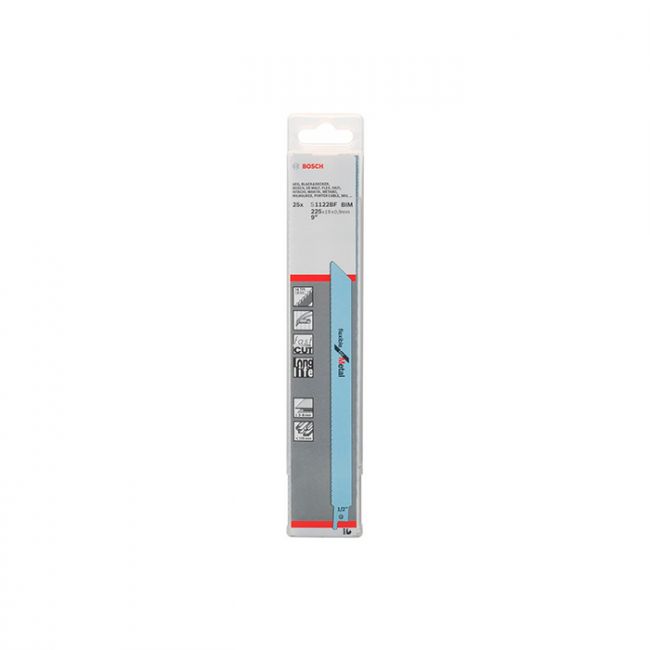 Пильное полотно по металлу Bosch S 1122 BF (100 шт.) (2608656032)