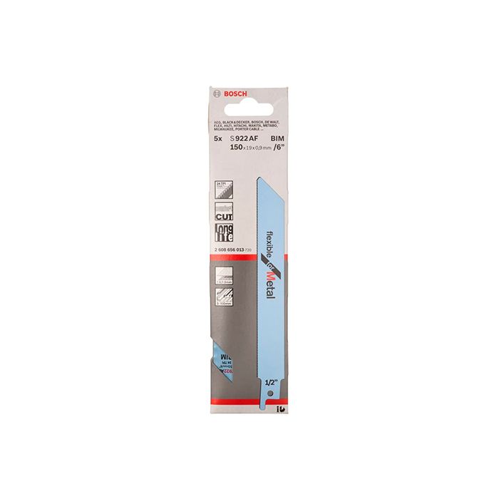 Пильное полотно по металлу Bosch S 922 AF (2 шт.) (2608656036)
