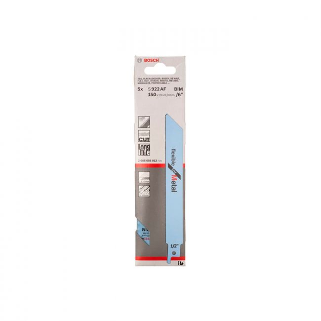 Пильное полотно по металлу Bosch S 922 AF (2 шт.) (2608656036)