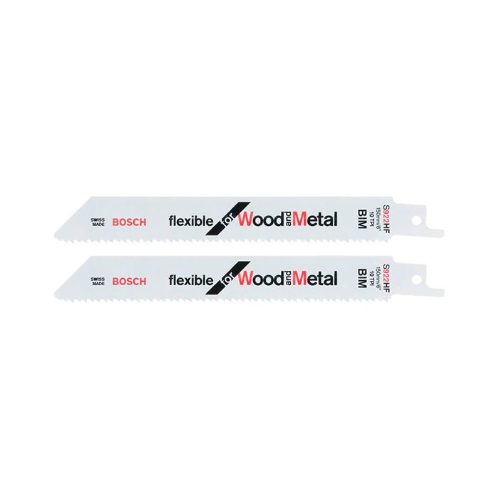 Пильное полотно по дереву с гвоздями Bosch S 922 HF (2 шт.) (2608656039)