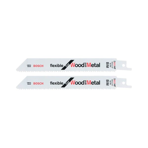 Пильное полотно по дереву с гвоздями Bosch S 922 HF (2 шт.) (2608656039)