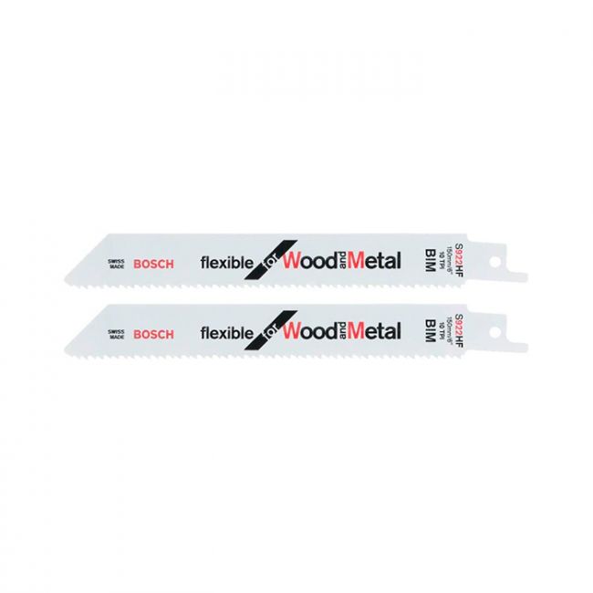 Пильное полотно по дереву с гвоздями Bosch S 922 HF (2 шт.) (2608656039)