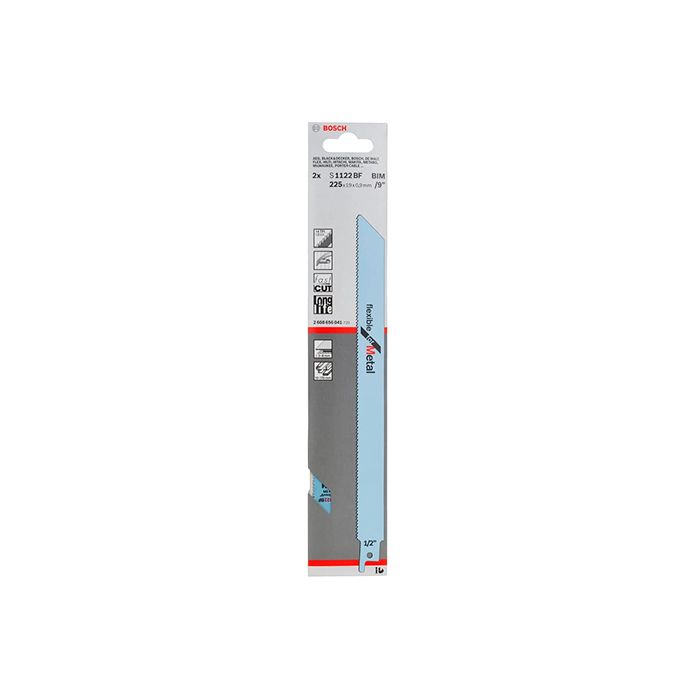 Пильное полотно по металлу Bosch S 1122 BF (2 шт.) (2608656041)