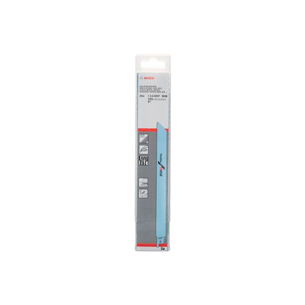 Пильное полотно по металлу Bosch S 1122 EF (2 шт.) (2608656042)