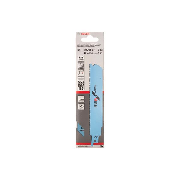 Пильное полотно по металлу Bosch S 926 BEF (5 шт.) (2608657394)