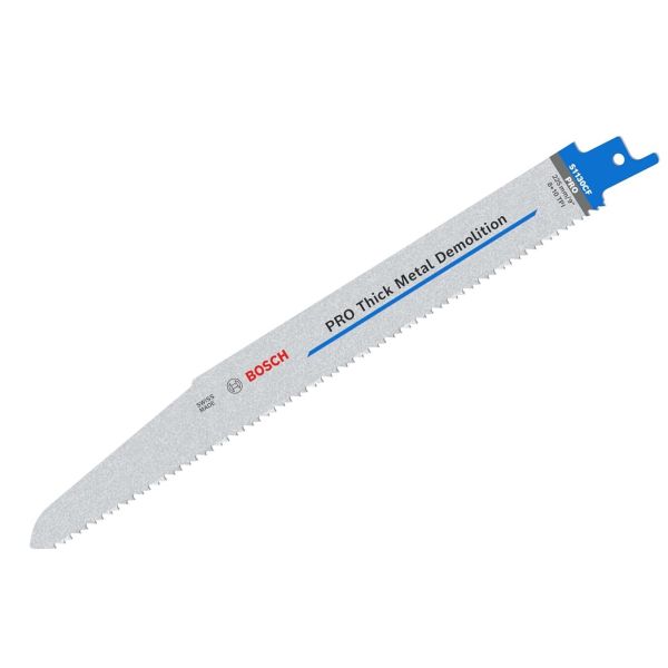 Пиляльне полотно Bosch PRO Thick Metal Demolition S 1130 CF Blade, 1.6x22x225 мм, 5 шт (2608657528)